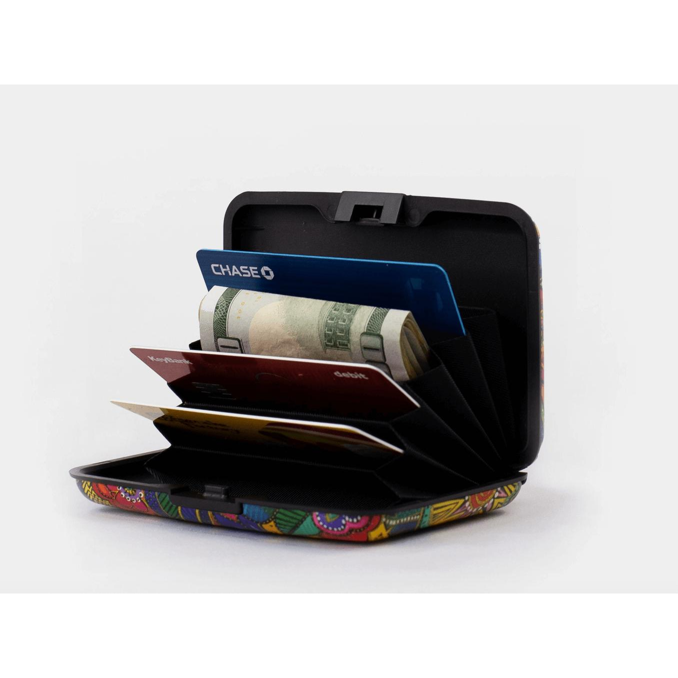 Monet Garden at Giverny Armored Wallet - Zinnias Gift Boutique