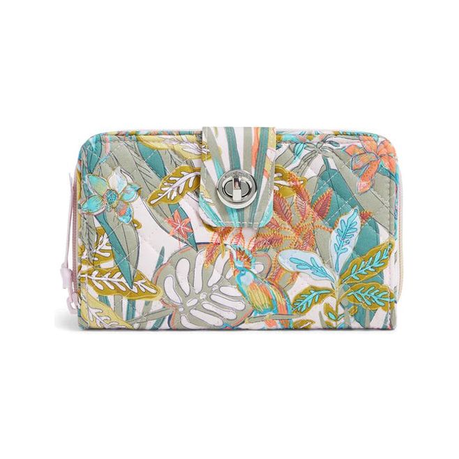 RFID Turnlock Wallet - Zinnias Gift Boutique